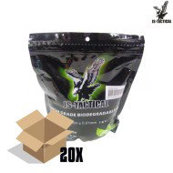 Box 20 bb bags bio 0.25gr white js tactical (js-cartbi0.25)
