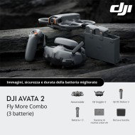 DJI Avata 2 Fly More Combo 3 batterie (DJAV22)