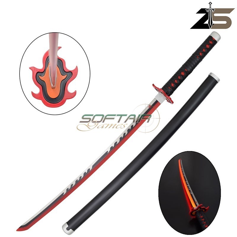Ornamental katana with led lighting ZSwords (zs666gd)