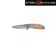 Coltello tascabile con perno di apertura SCK wood/steel (cw-k368)