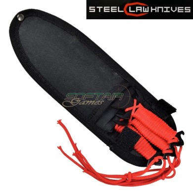 3 throwing knives set red dragon sck (cw-715)