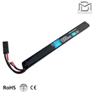 LiPo battery Mini Tamiya connector 11.1v X 1650mah 20c Slim Stick type BlueMax-Power® (2031)