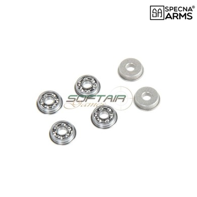 Boccole in acciaio da 8 mm cuscinettate J-Cage Aether™ Specna Arms (spe-08-044951)