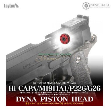 Piston Head Dyna for Hi-CAPA/M1911A1/P226/G26 GBB Nine Ball (nb-173768)