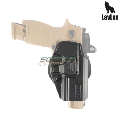 Rigid Holster CQC Battle Style BLACK for SIG SAUER M17 Laylax (la-174628)