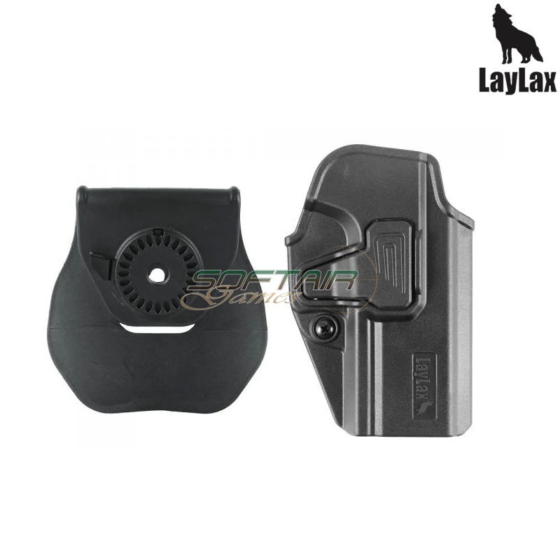 Fondina rigida CQC Battle Style BLACK per SIG SAUER M17 Laylax (la-174628)