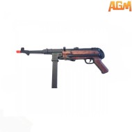 Fucile Elettrico Mp40 Wood Smg Agm (Mp-007w)