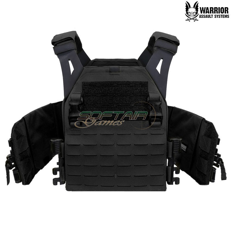 Laser Cut LPC V1 Low Profile Carrier BLACK Warrior Assault Systems (w-lc-lpc-v1-blk)