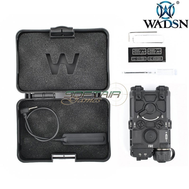 Sistema di puntamento laser con luce led nero Wadsn (wd6090-b)