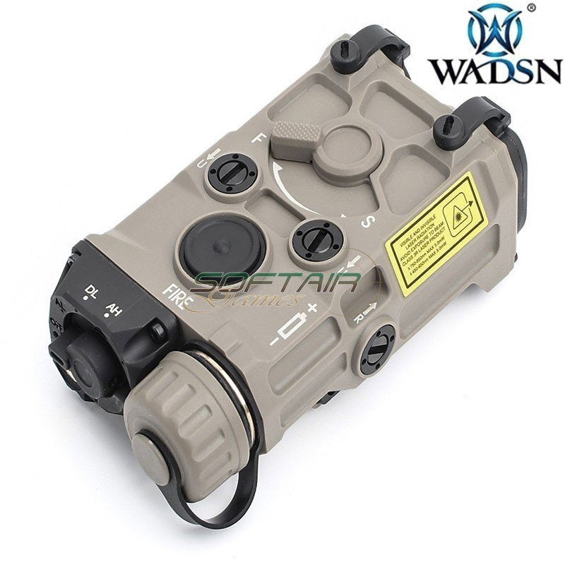 Sistema di puntamento laser con luce led dark earth Wadsn  (wd6090-t)