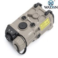 Sistema di puntamento laser con luce led dark earth Wadsn  (wd6090-t)