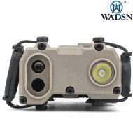 Sistema di puntamento laser con luce led dark earth Wadsn  (wd6090-t)