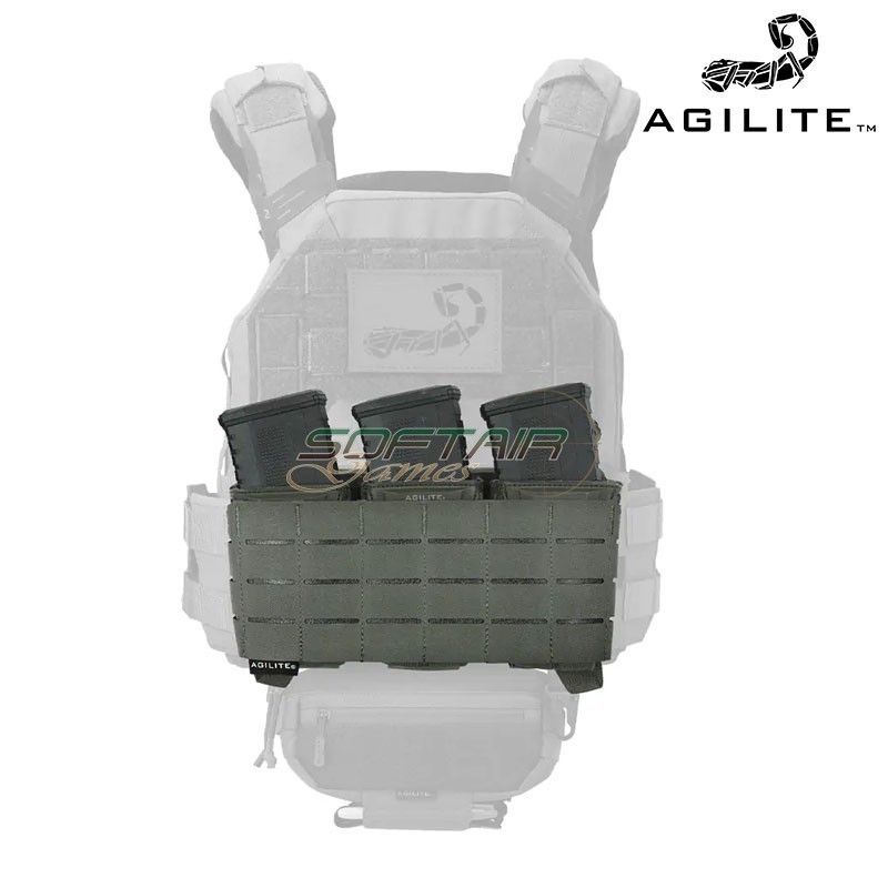 Pincer™ Placard 2nd Layer Molle RANGER GREEN Agilite (8164rng1sz)