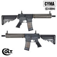 Fucile a GAS COLT M4A1 10.5" BLACK/BRONZE Cyma CGS (cm-colt-gbb-m4a1)