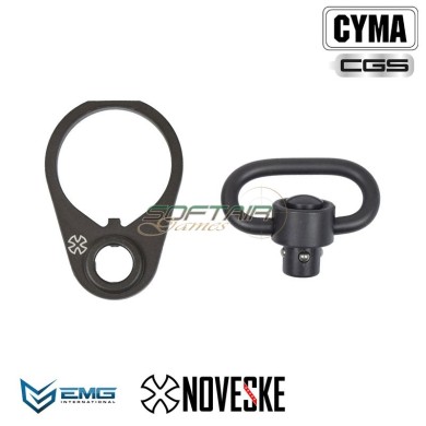 QD Ring Noveske and Sling Swivel Qd BLACK CYMA CGS (cm-novot5)