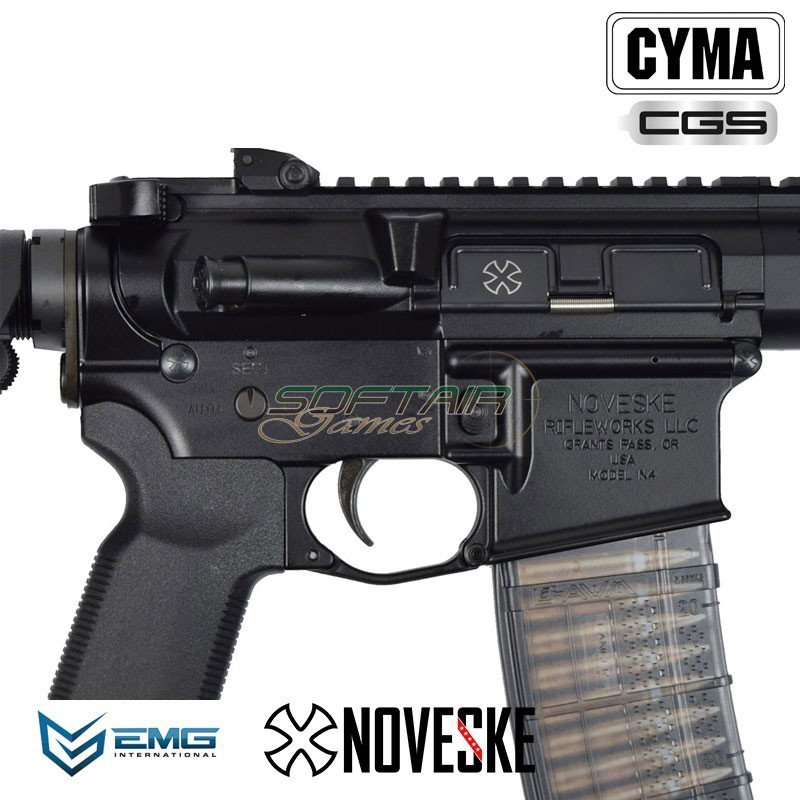 GAS rifle Noveske N4 7" Black EMG by CYMA CGS (cm1202b)