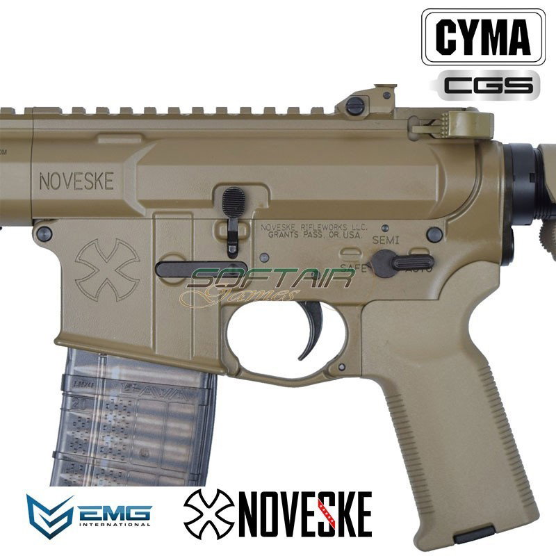 Fucile a GAS Noveske N4 7" HIGH SPEED FDE EMG by CYMA CGS (cm1202hst)