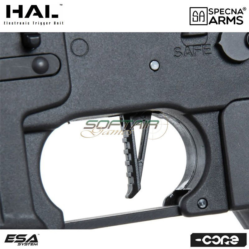 Electric Rifle SA-C03 Assault Replica Sopmod BLACK Core™ Specna Arms® (spe-01-041338)