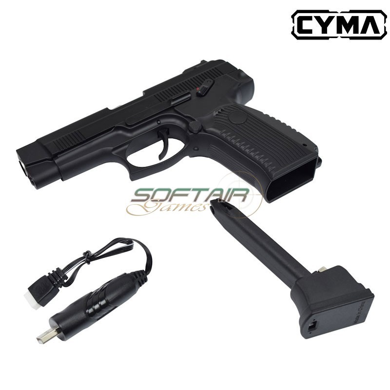 Pistola elettrica scarellante MP-443 con Mosfet BLACK Cyma (cm136)