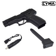 Electric pistol blowback MP-443 with Mosfet BLACK Cyma (cm136)