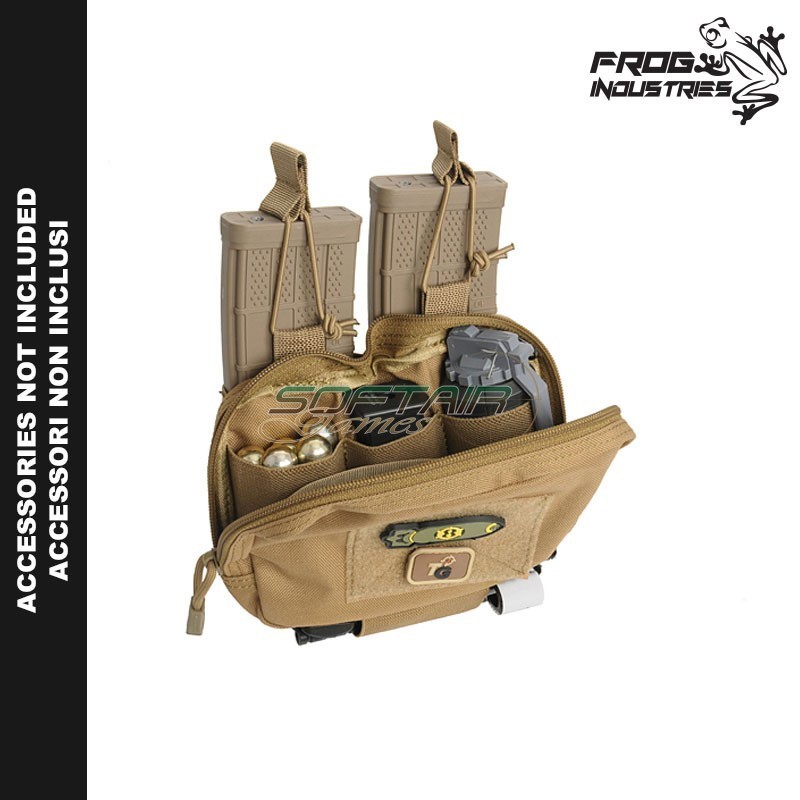 Double 5.56 Utility Pouch OLIVE DRAB Frog Industries® (fi-51613246-od)