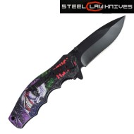 Spring assisted pocket folding knife joker SCK (cw-210)