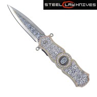 Spring assisted pocket folding knife elegance sck (cw-221)