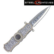 Spring assisted pocket folding knife elegance sck (cw-221)
