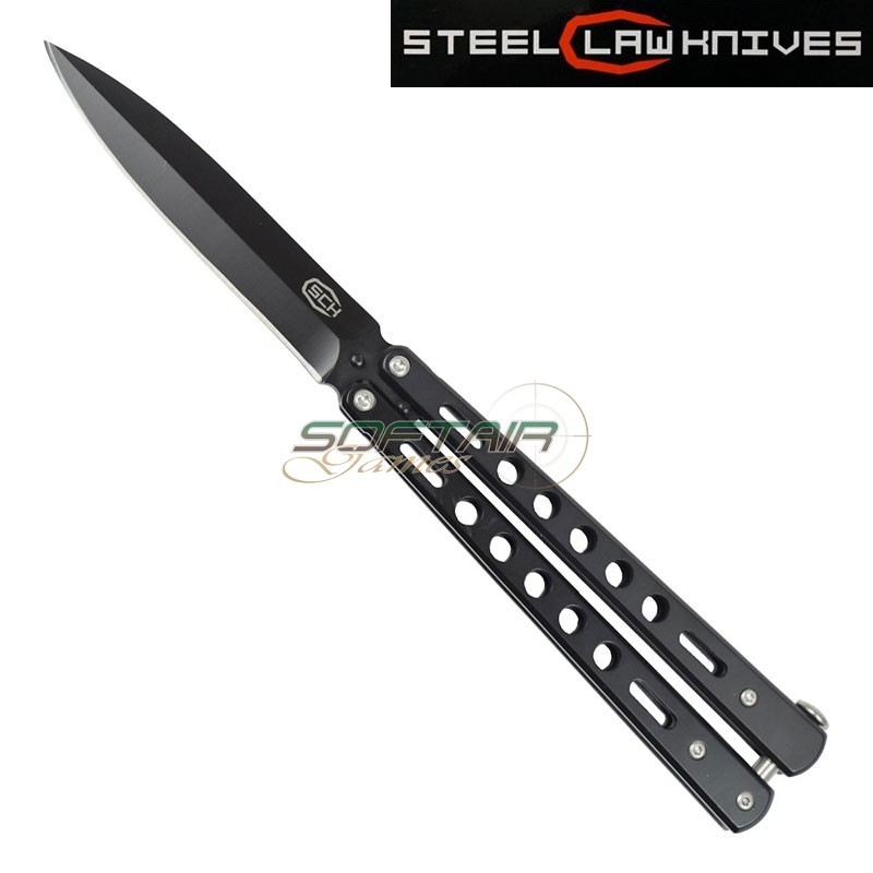 Coltello butterfly slick black sck (cw-207)