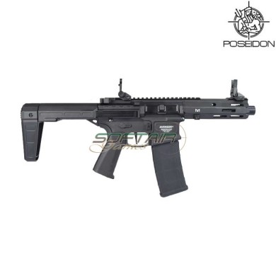 Fucile elettrico AVENGER + QRF NERO MEDUSA Poseidon (paeg-a+q bk)