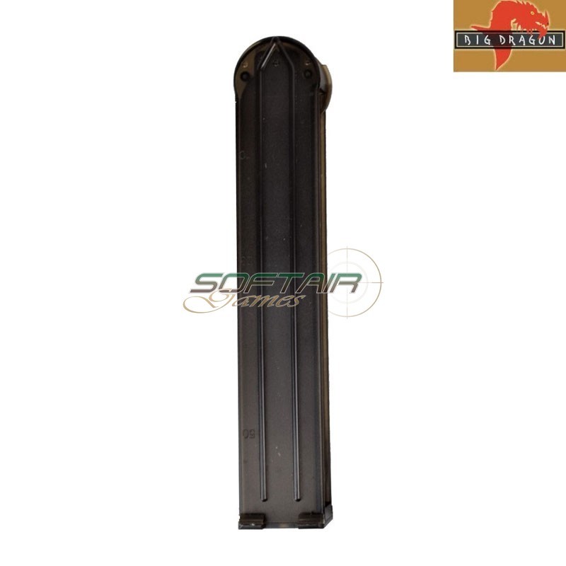 Low-cap magazine 50 rounds for p90 big dragon (bd-4236s)