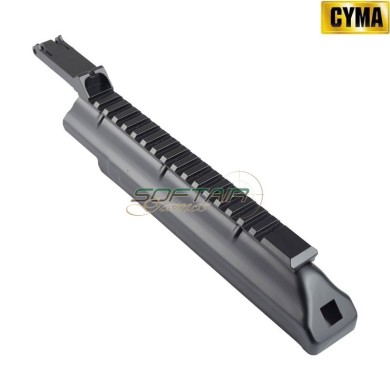 Dust cover with 20mm rail for ak series black Cyma (c194)