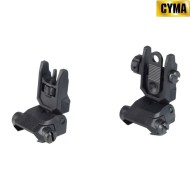 Flip-up sights black cyma (m209)