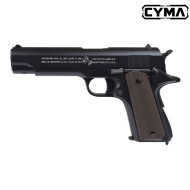 Electric pistol colt m1911a1 mosfet version black cyma (cm123up)