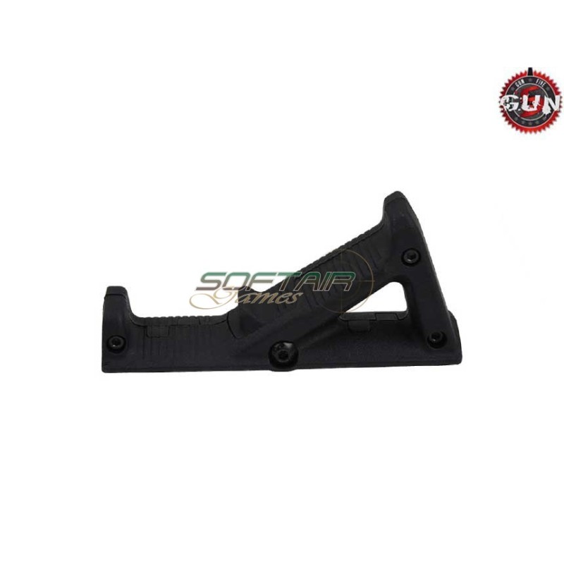 IMPUGNATURA ANGOLATA VER.2 PER SLITTE 20MM NERA Gun Five (gf-3009b)