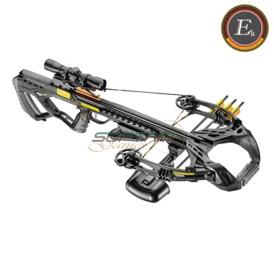 Balestra compound guillotine-x 185 libbre nera ek archery (cr062)