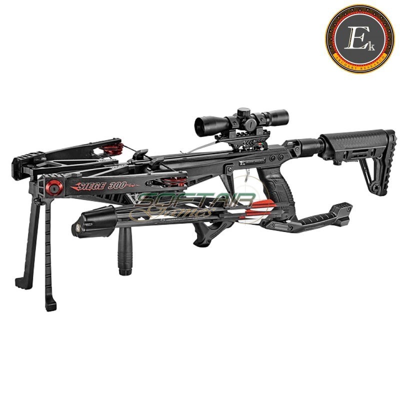 Balestra compound self cocking cobra system siege 150 libbre ek archery (cr120b)