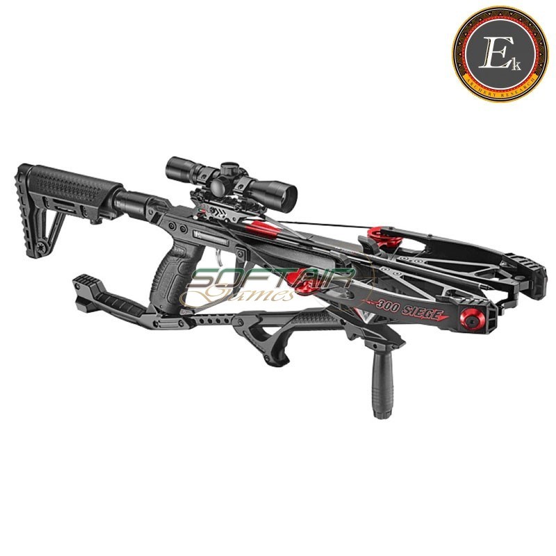 Balestra compound self cocking cobra system siege 150 libbre ek archery (cr120b)