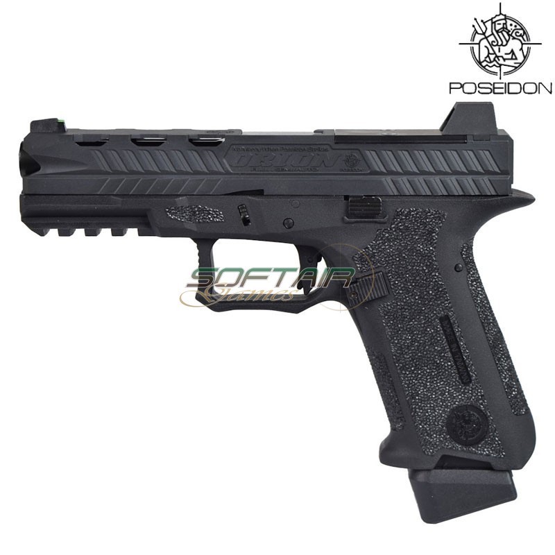 Pistola a gas Orion No.2 Action nera Poseidon (PPW-O2-A-BK)
