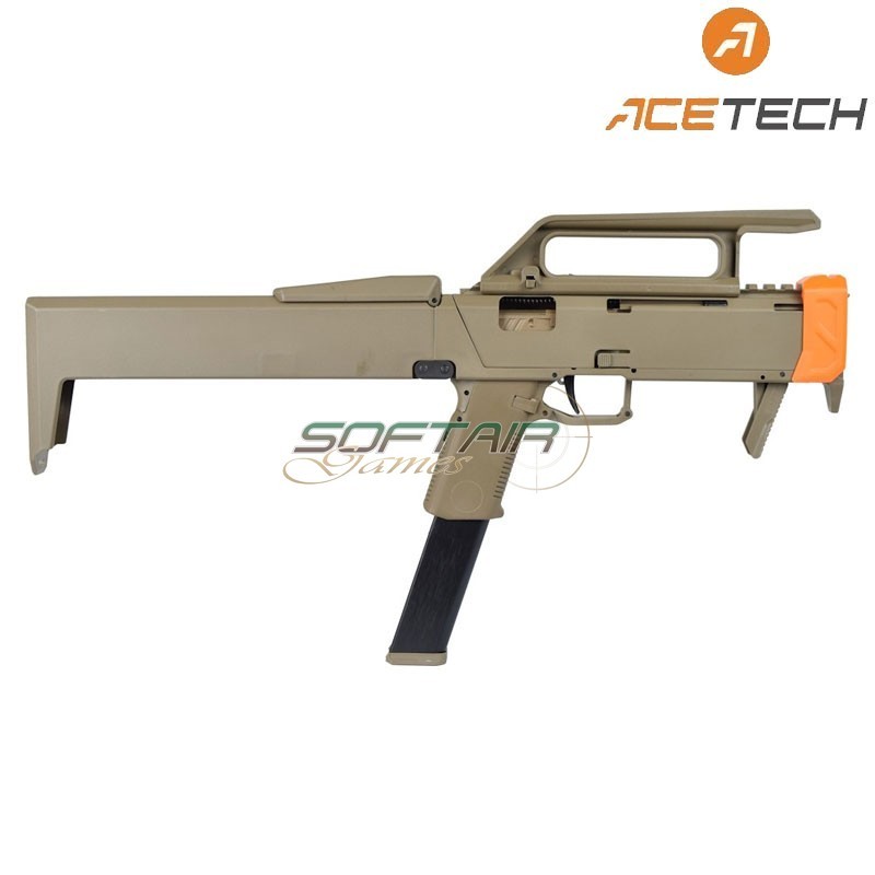 Smg9 con pistola a gas orion TAN acetech  (pag0500-b-002)