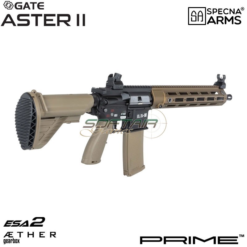 Electric rifle SA-PH22 Prime™ Aster II ETU - Motore Brushless CHAOS BRONZE Specna Arms® (spe-01-044132)