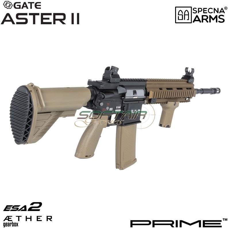 Electric rifle SA-PH21 Prime™ Aster II ETU - Motore Brushless CHAOS BRONZE Specna Arms® (spe-01-044131)