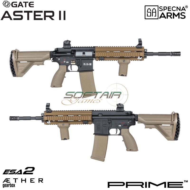Electric rifle SA-PH21 Prime™ Aster II ETU - Motore Brushless CHAOS BRONZE Specna Arms® (spe-01-044131)