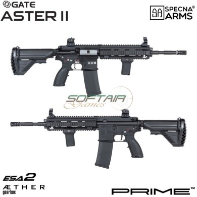 Electric rifle SA-PH21 Prime™ Aster II ETU - Motore Brushless BLACK Specna Arms® (spe-01-044127)