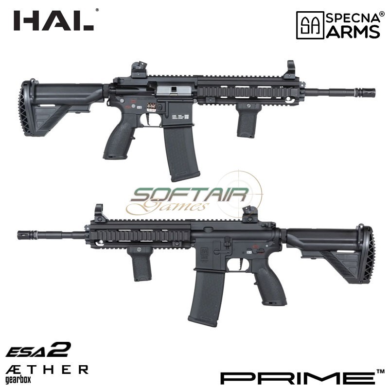 Fucile elettrico SA-PH21 Prime™ HAL ETU - Motore Brushless BLACK Specna Arms® (spe-01-044119)