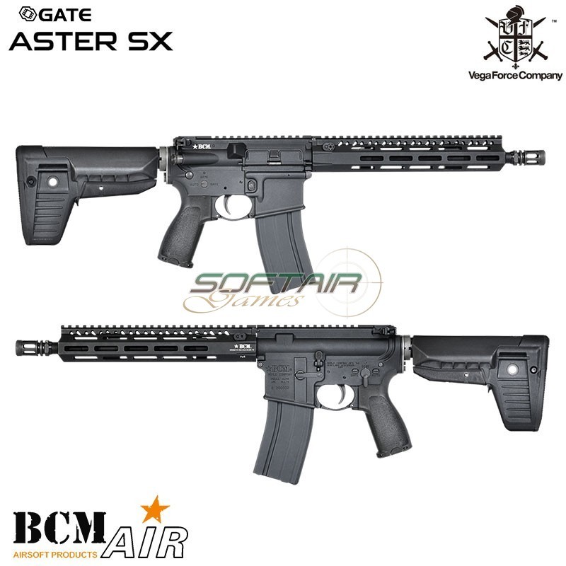 Electric rifle M4 BCM MCMR 11.5 GATE Black VFC (vf1-lbcm_mcmr_s-bk02)