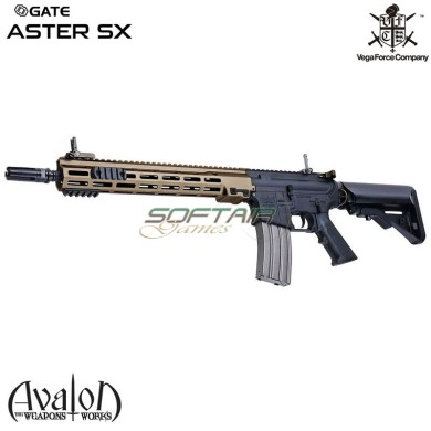 Fucile Elettrico Avalon Saber M4 URG-I 14.5" GATE Two Tone VFC (av1-m4_urgi_m-tb21)