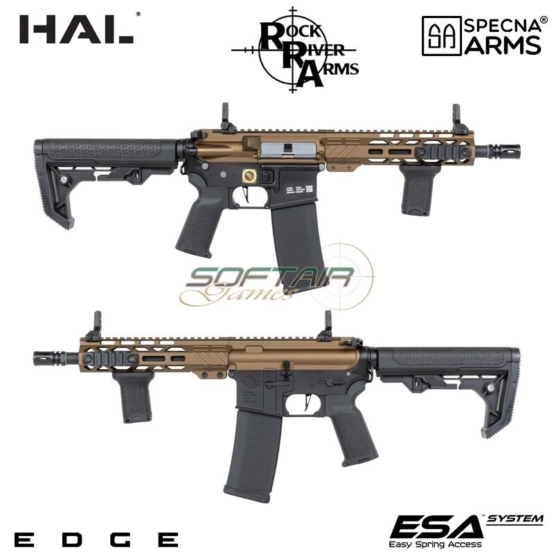 Electric Rifle SA-E25-L Edge™ M4 Light Ops HAL ETU Chaos Bronze Specna Arms® (spe-01-041652)