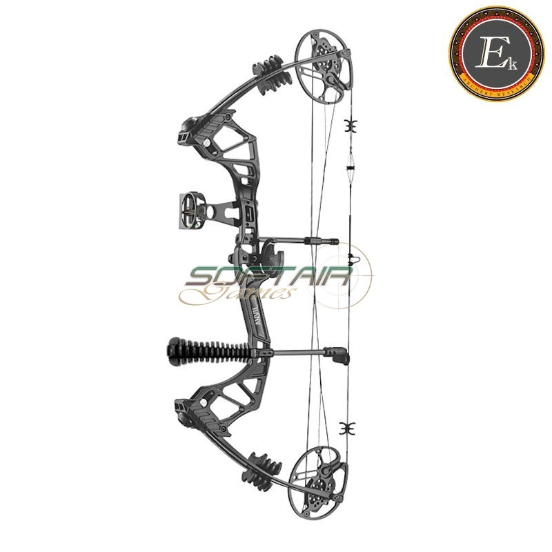 Compound bow anvil 5-55 lbs black Ek Archery  (co 045b)