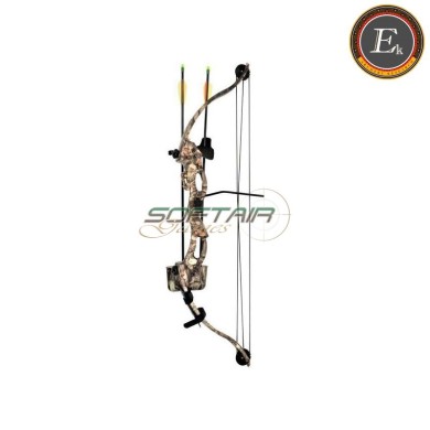 Arco Compound per ragazzi Kirupira 15-20 libbre versione camo Ek Archery (co 013tc)